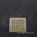 Stainless steel square gold Floor drain